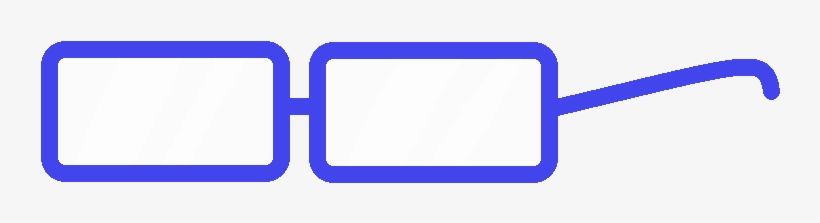 Heart Box Glasses - Glasses, transparent png download