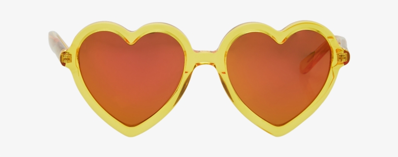 Yellow Jelly Lola Sunglasses - Sunglasses, transparent png download