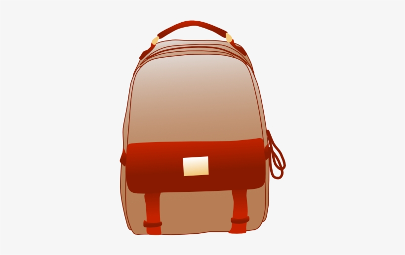 An Illustration Of A School Backpack - School, transparent png download
