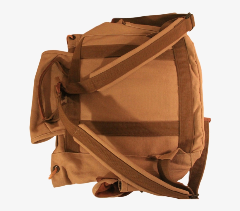 Rucksack Backpack Old School Worm Canvas Heavy Duty - Canvas, transparent png download