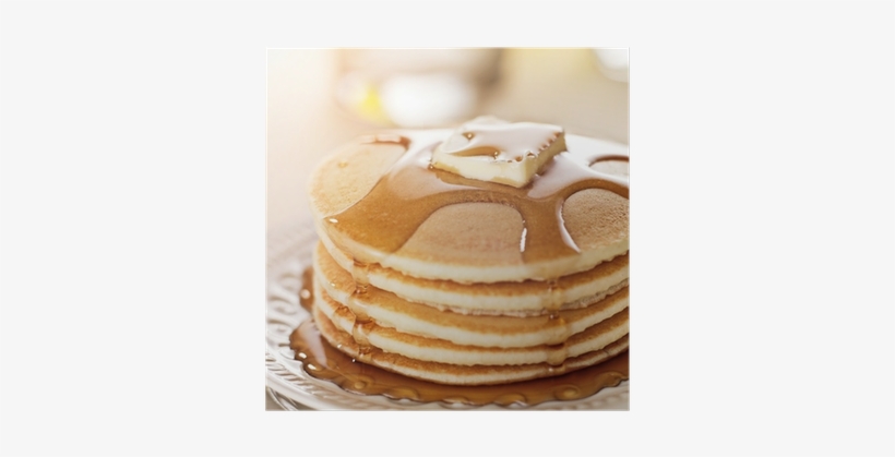 Stack Of Pancakes With Syrup And Butter Poster • Pixers® - Diner Meals, transparent png download