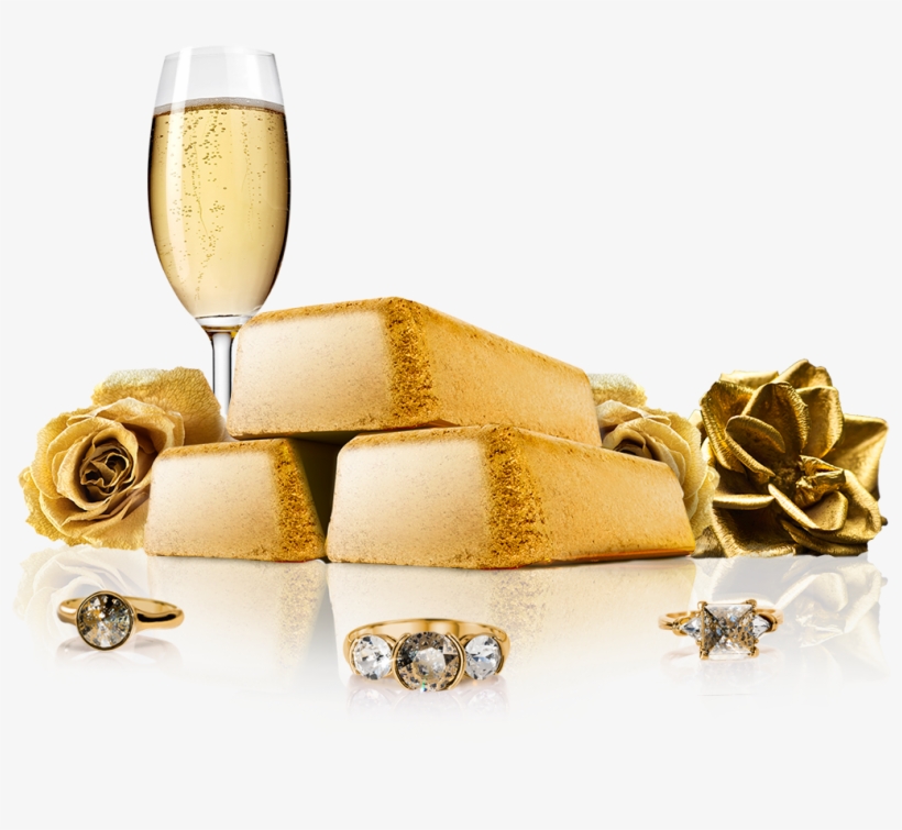 Image Description - Fragrant Jewels Gold Bath Bomb, transparent png download