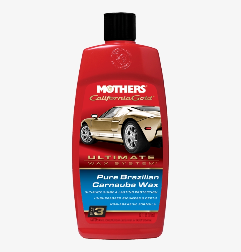 California Gold Pure Brazilian Carauba Wax-liquid - Mothers Pure Brazilian Carnauba Wax, transparent png download