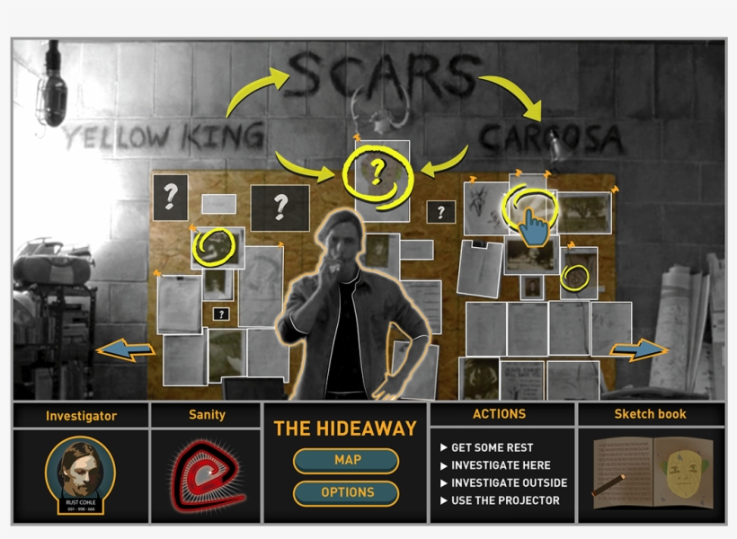 What If A Video Game Was Based On The Great Serie "true - Point And Click Games Ui, transparent png download
