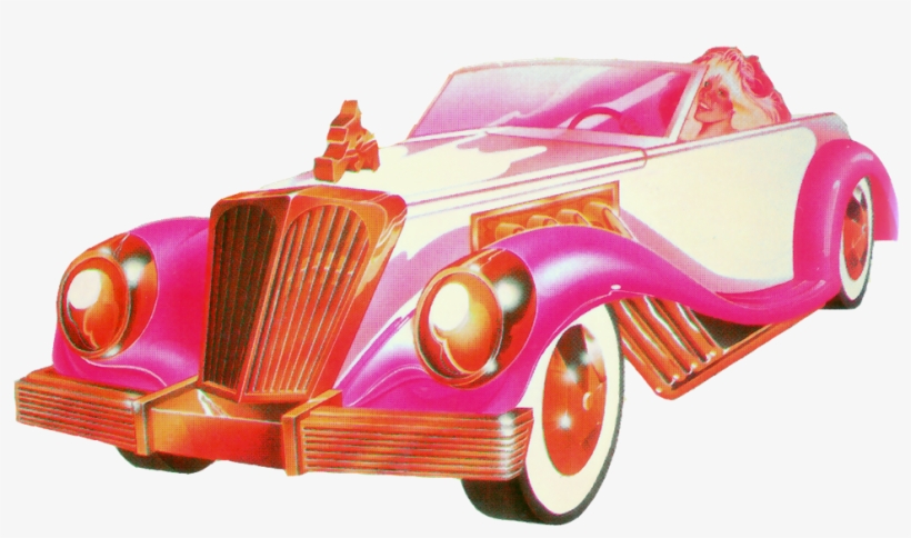 Glitter 'n Gold Roadster - Model Car, transparent png download
