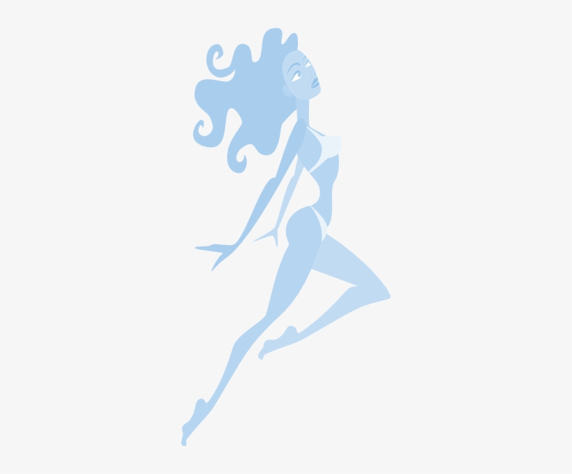 How To Set Use Jumping Girl Svg Vector, transparent png download