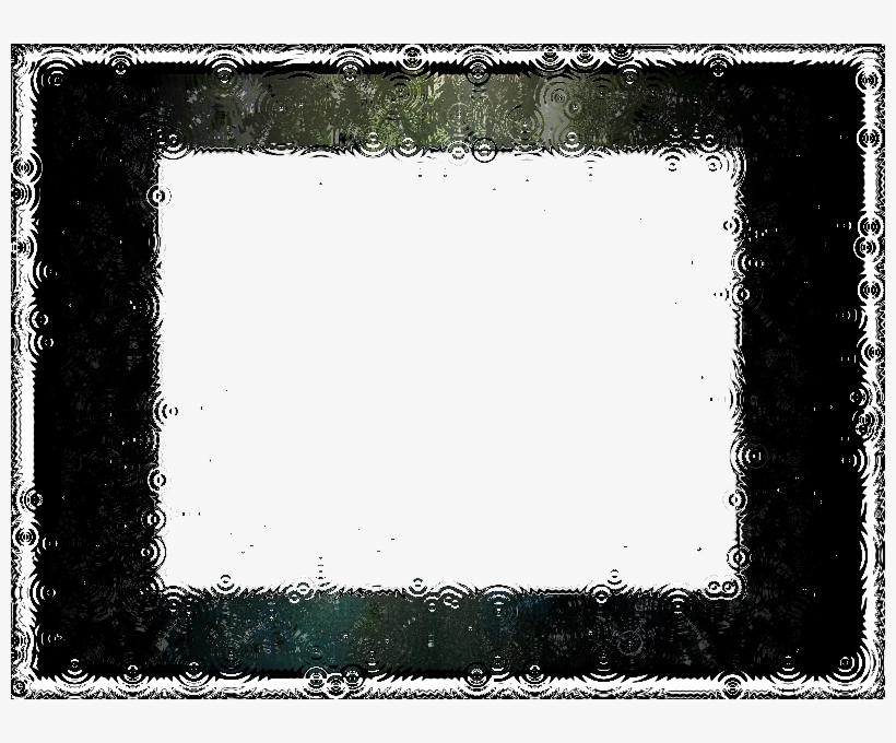 Marcos Fhotoscape, Photoshop Y Gimp Marcos Gotas De - Marcos De Terror Png, transparent png download