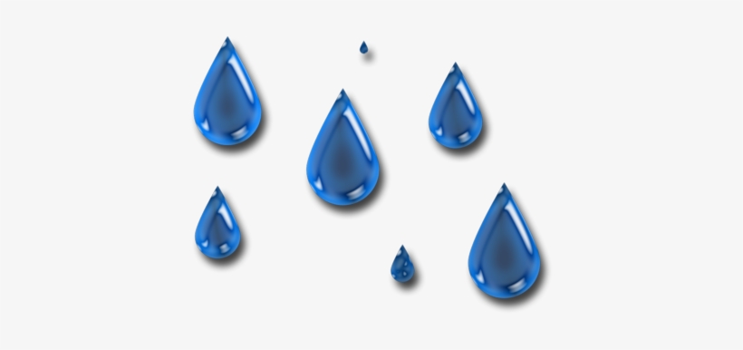 Las Gotas De Lluvia Asientos Psd - Rain Drops, transparent png download