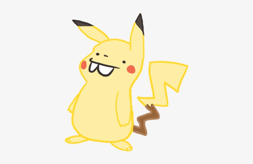 Derpypokemon Tumblr - Satoshi To Pikachu, transparent png download