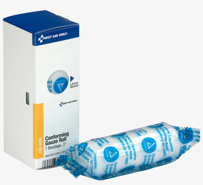 Gauze Roll Bandage 3 In - First Aid Only Refill For Smartcompliance General Business, transparent png download