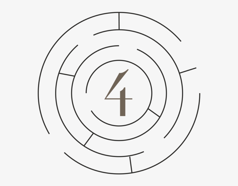 Commitment And Security Are The Keys Which Both Number - Number 4, transparent png download
