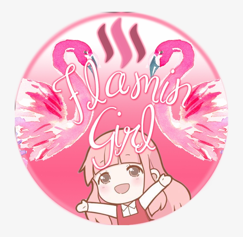 Flamingirlchibi - Jpeg, transparent png download