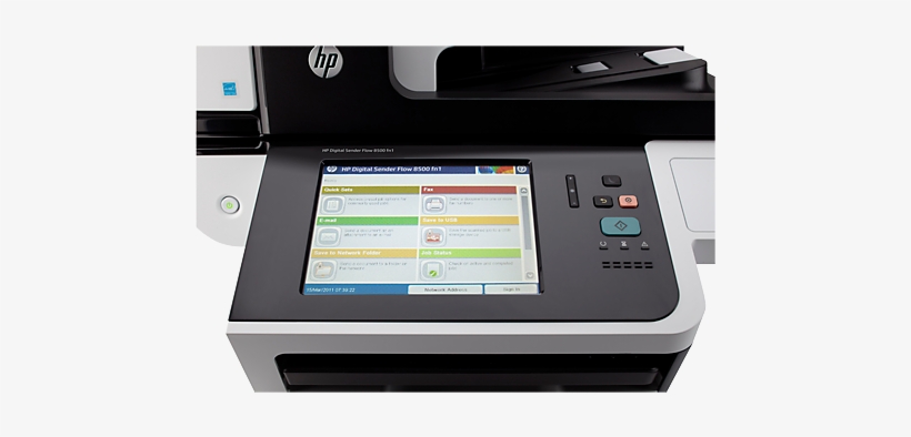 Escáneres De Red - Hp Digital Sender Flow 8500 Fn1 Document Capture Workstation, transparent png download