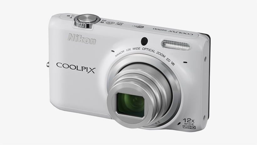 En El Interior De La Cámara Encontramos Un Sensor Cmos - Nikon Coolpix S6500 Camera [white], transparent png download