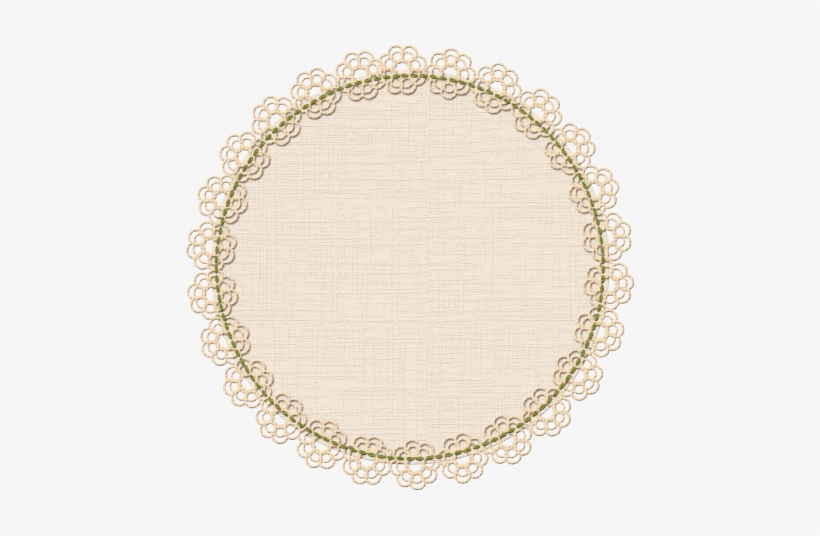 Topaz Gauze Mat Graphic By Sunny Faith Rush - Pink Border Frame Circle, transparent png download
