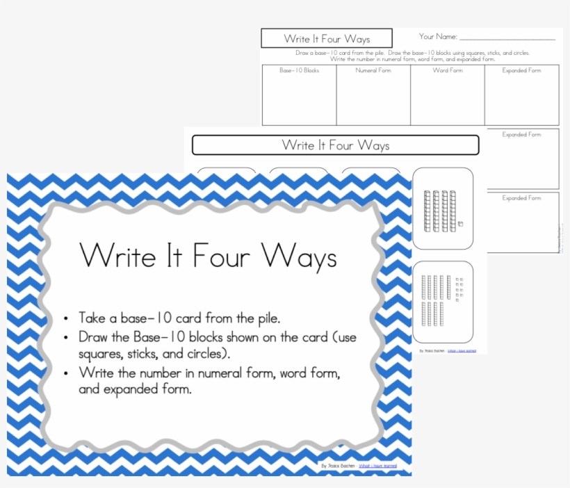 Number Activities To Develop Place Value Concepts For - Classroom, transparent png download