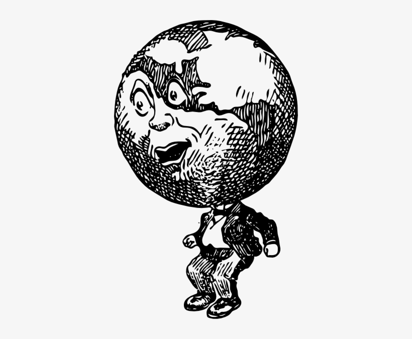 How To Set Use Globe Man Svg Vector, transparent png download