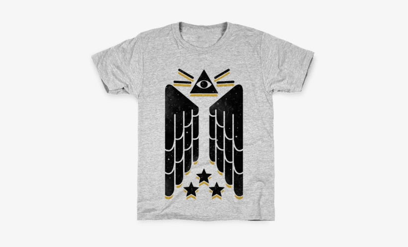 Illuminati Wings Kids T-shirt - Will Donate Organs To Ruth Bader Ginsburg, transparent png download