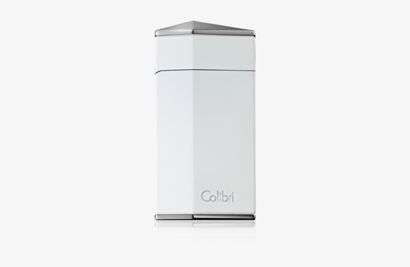 Colibri Diamond Single Jet Flame Lighter Polished White - Lighter, transparent png download