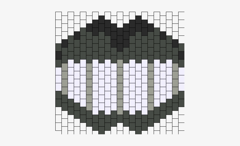 My Neighbor Totoro Kandi Patterns - Kandi Masks Patterns, transparent png download