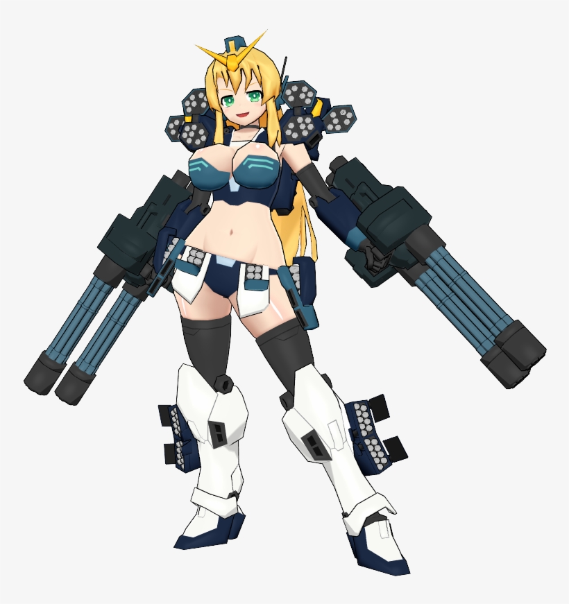Mmd Ms Girl - Heavy Arms Mmd, transparent png download