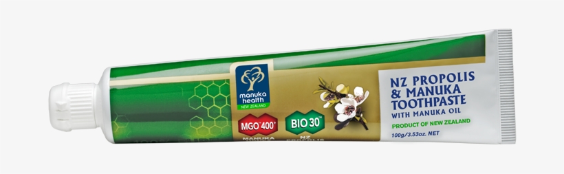 Toothpaste Tube Png Www Imgkid Com The Image Kid Has - Manuka Health - Manuka & Propolis Toothpaste With, transparent png download