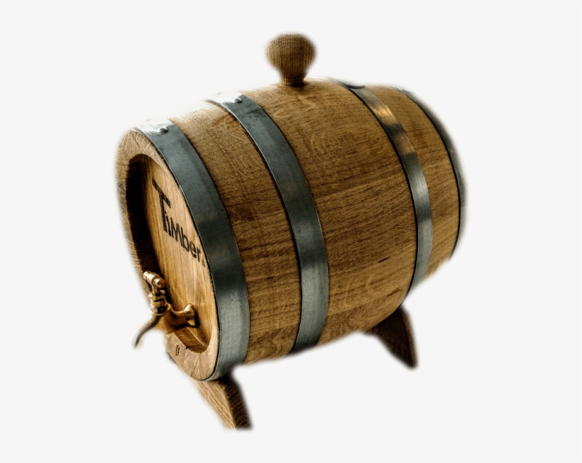 A Wooden Barrel For Wine, Whisky Or Beer - Barrel, transparent png download
