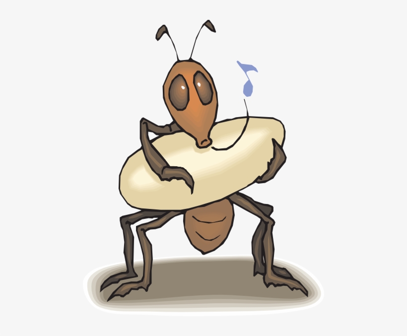 Ant Rocking Egg To Sleep Svg Clip Arts 486 X 597 Px, transparent png download