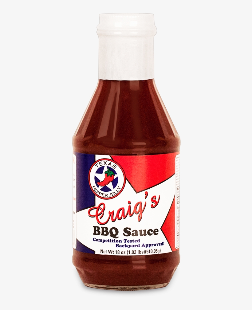 Texas Pepper Jelly Craig's Bbq Sauce - Texas Rib Candy Craig's Bbq Sauce - Texas Pepper Jelly, transparent png download