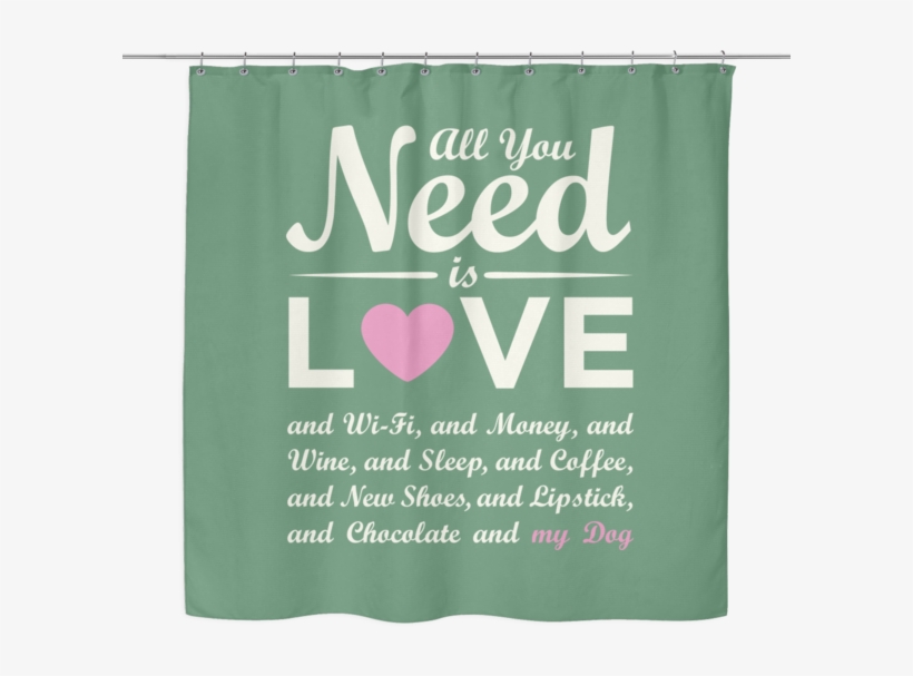 Shower Curtain - Heart, transparent png download