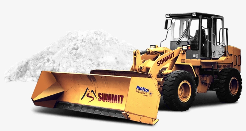Summit Commercial Snow Removal Truck, transparent png download