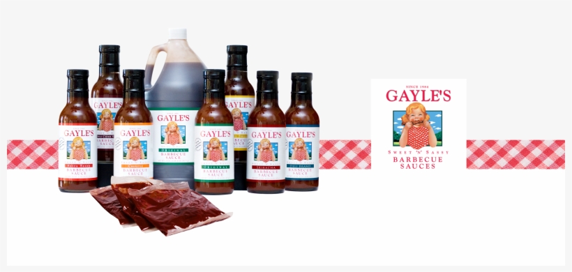 Gayles Sweet & Sassy Original Bbq Sauce - 18 Fl, transparent png download