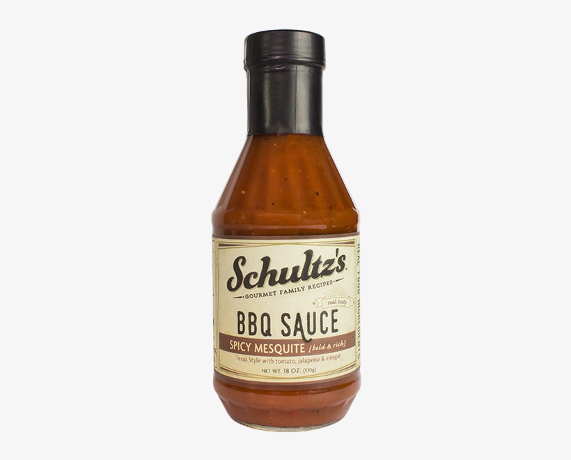 Schultzs Bbq Spicy Mesquite - Schultz's Gourmet Bbq Sauce, Spicy Mesquite, 18 Oz, transparent png download