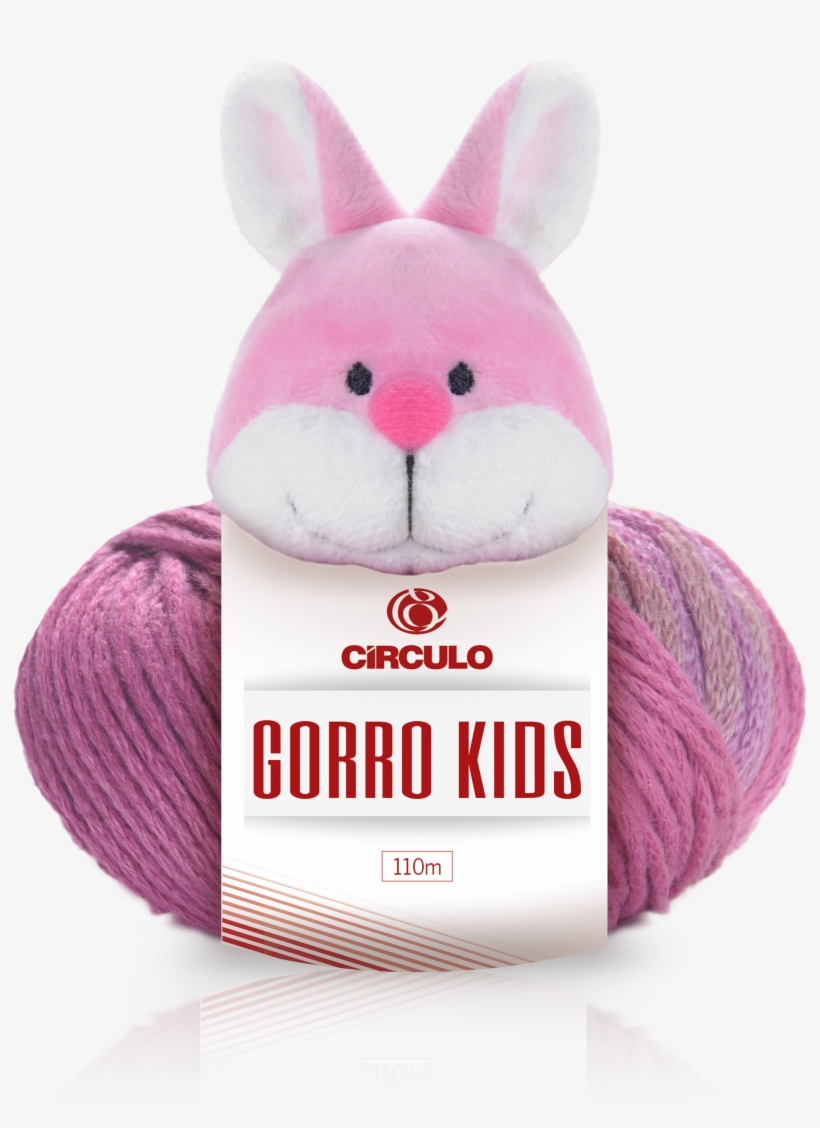 Gorro Kids Urso Copy Gorro Kids Coruja Copy Gorro Girafa - Fio Gorro Kids 100g 8606 - Papai Noel, transparent png download