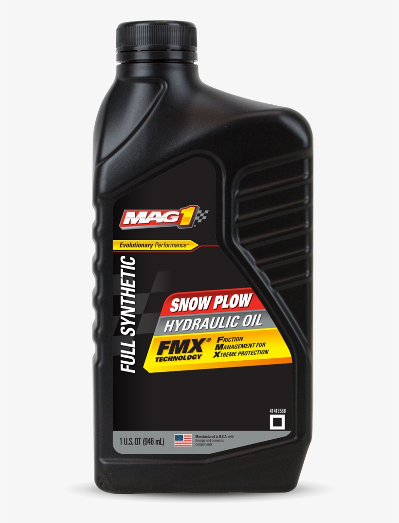 Manufactured In The Usa - Mag 1 Mg42324p Hydraulic Oil,amber,10w,1 Gal., transparent png download