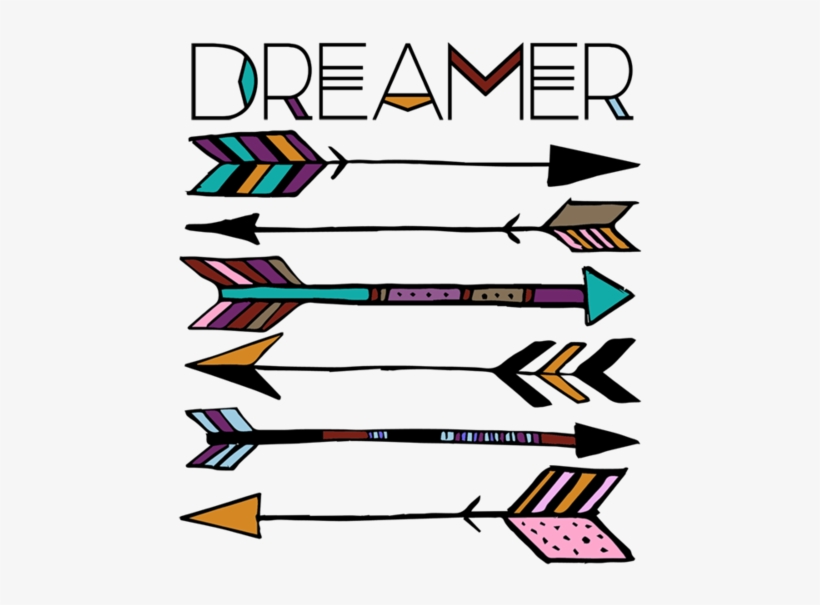 Dreamer With Arrows - Clip Art, transparent png download