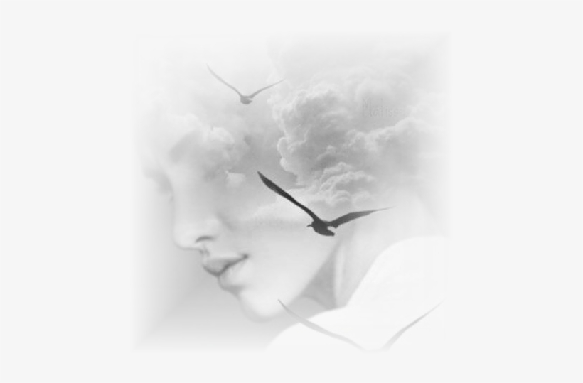 La Tristeza No Puede Nada Contra El Amor, Ella Solo - Monochrome, transparent png download