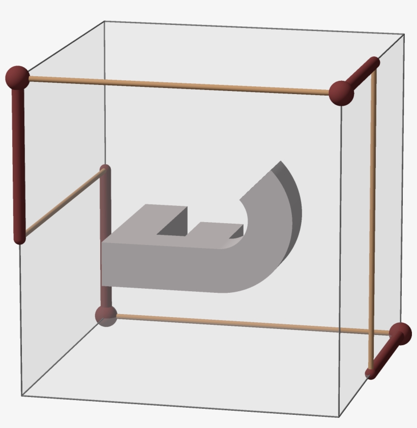 Cube Permutation 5 - Handrail, transparent png download