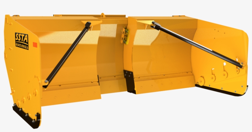Cl 12 20 Plow Floating Beam Fixed Snow Wings - Construction Equipment, transparent png download
