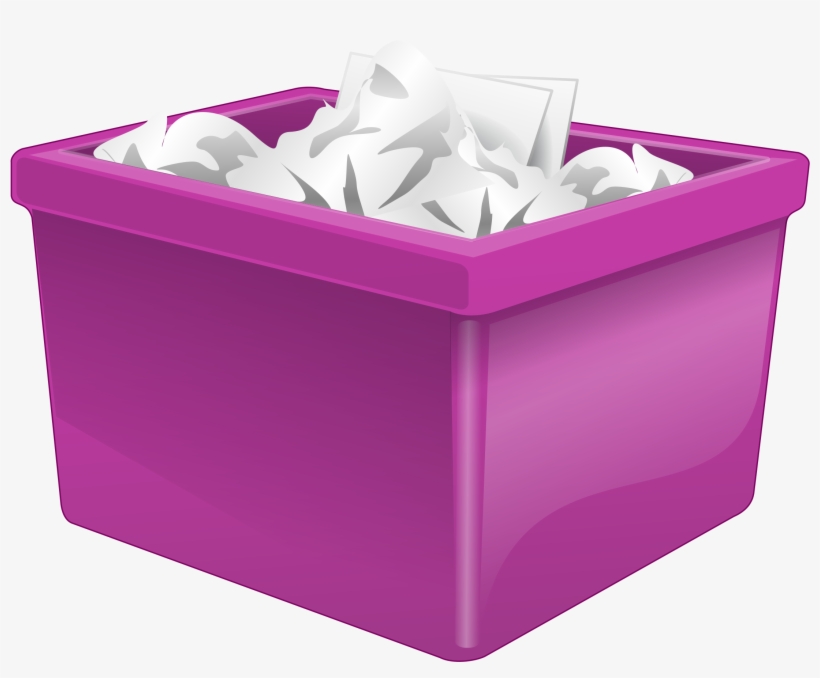 This Free Icons Png Design Of Purple Plastic Box Filled, transparent png download