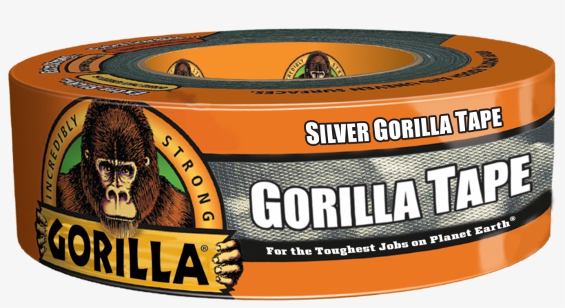 Silver Tape 35yd - Gorilla Tape Silver, transparent png download