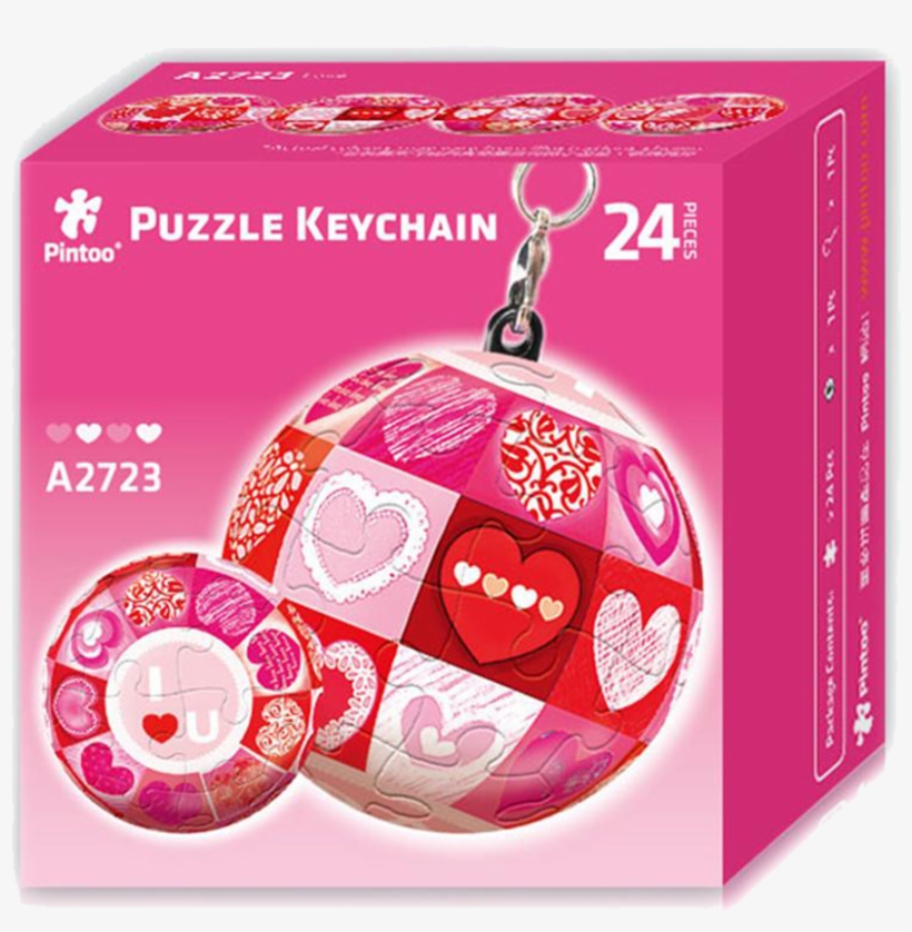 Rompecabezas 3d De Plástico Marca Pintoo - Pintoo Aşk 3d Işıklı Küre Puzzle 60 Parça - Standart, transparent png download