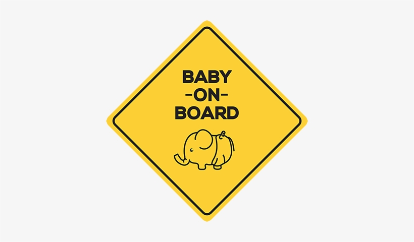Baby On Board - Dead End Sign Clip Art, transparent png download