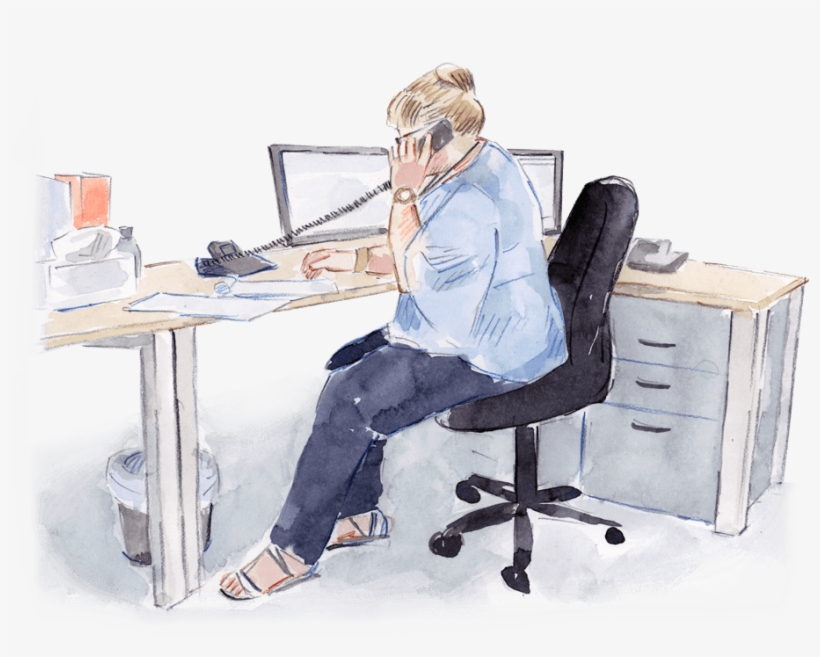 Accommodation Service For People Experiencing Domestic - Sitting, transparent png download