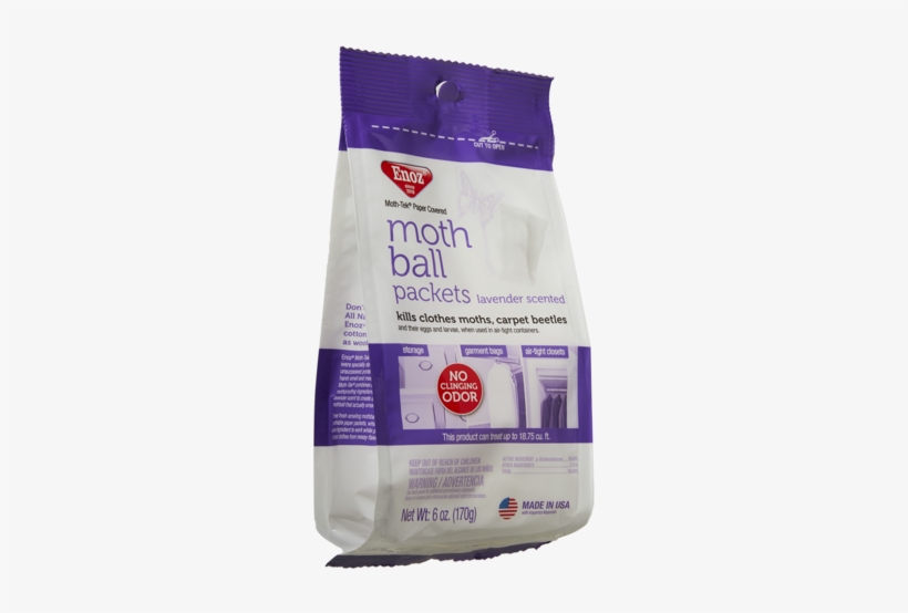 Enoz Moth Ball Packets - Enoz Moth Ball Packets - Lavender Scented, transparent png download