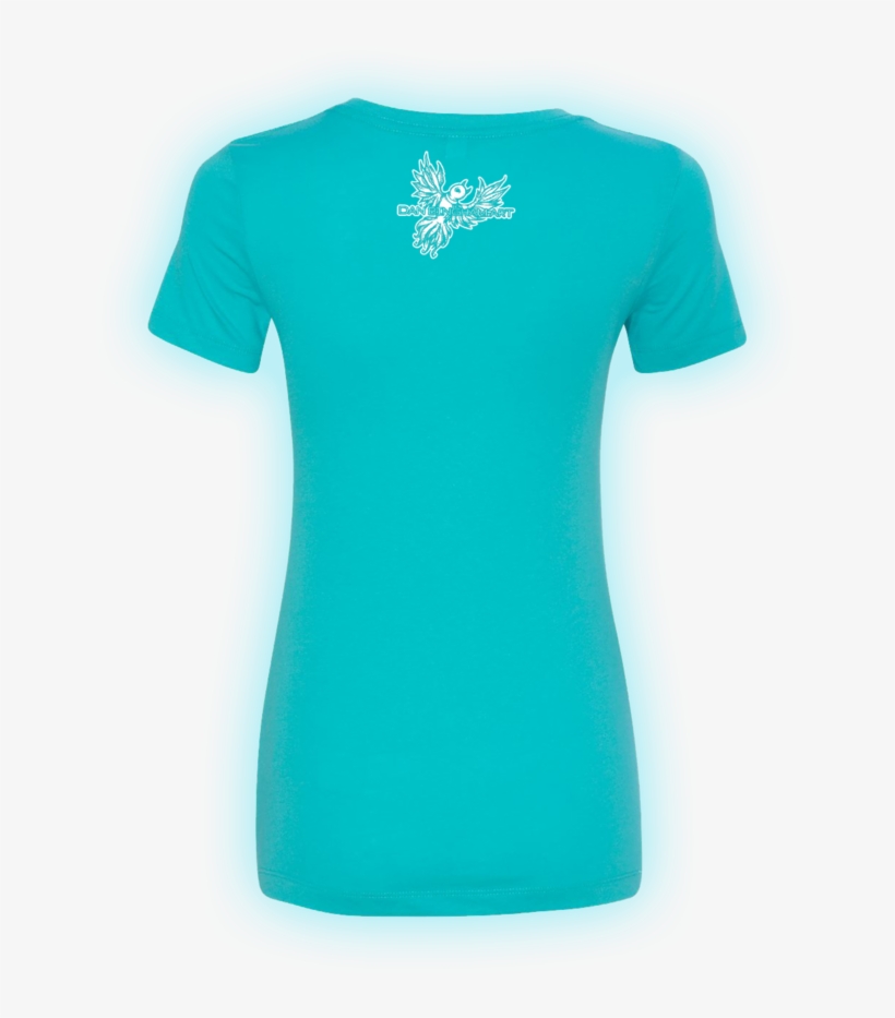 Zen Baby Elephant Ladies' Cut Tshirt, transparent png download