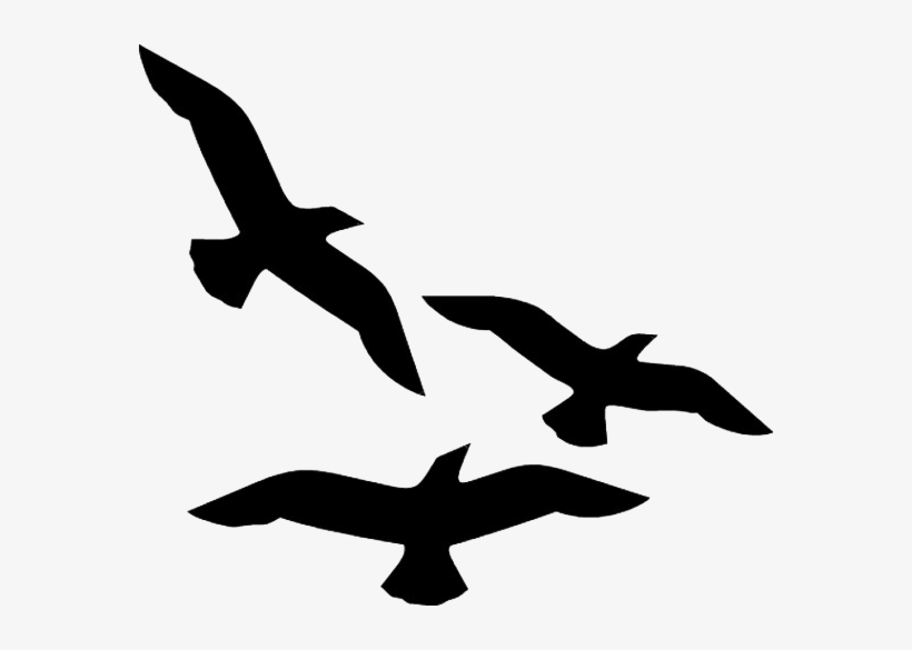 Bjuss E Até A Próxima - Clip Art Bird Flying, transparent png download