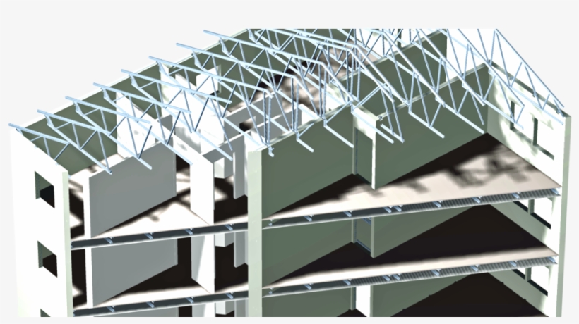 Concrete Technology Solution For Affordable Housing, - Steel Frame Concrete, transparent png download