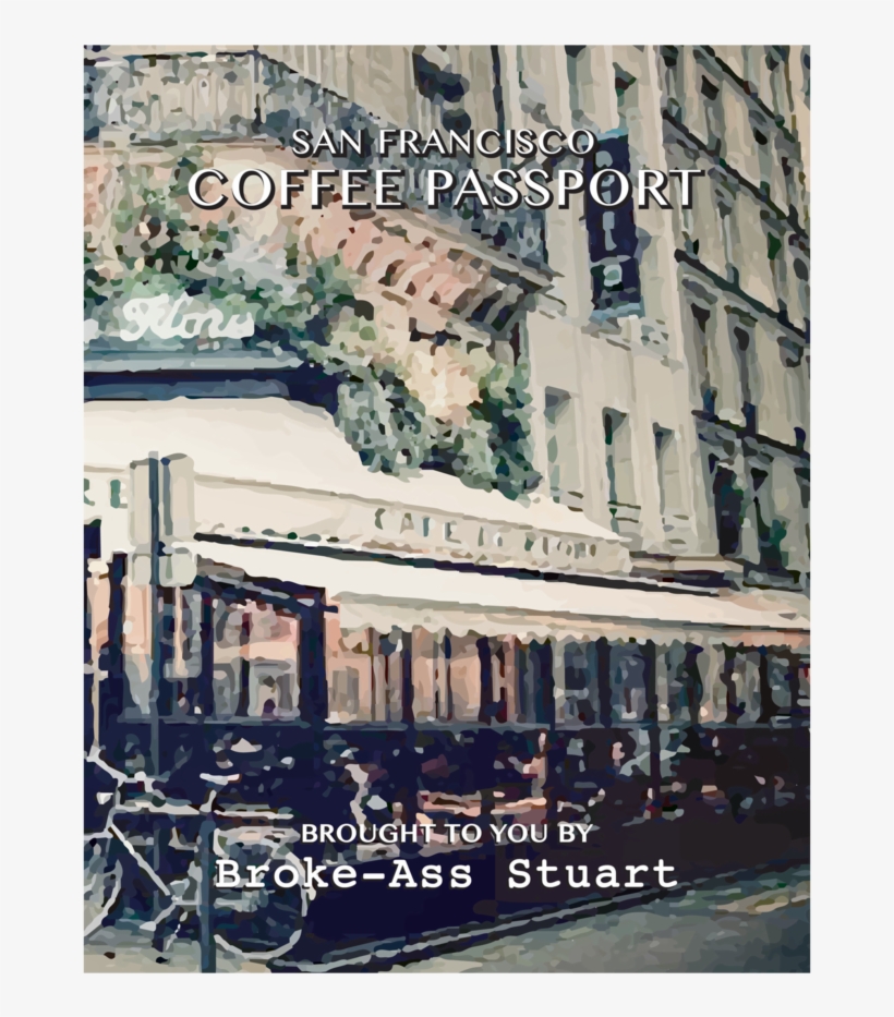 San Francisco Coffee Passport - Poster, transparent png download