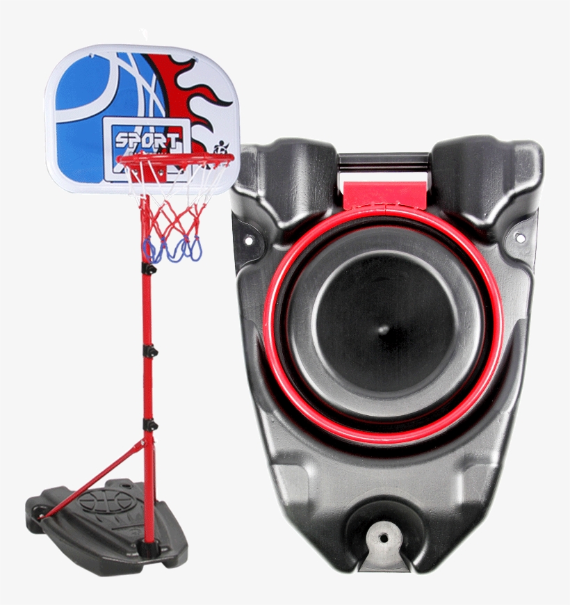 Solid Box Children's Outdoor Sports Basketball Rack - Child, transparent png download